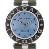 Bulgari BVLGARI Bzero1 Watch BZ22S Stainless Steel Quartz Analog Display Blue Mother-of-Pearl Dial B