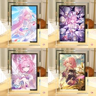 Honkai: Star Rail Desk Glass Painting (Cyrene Character)