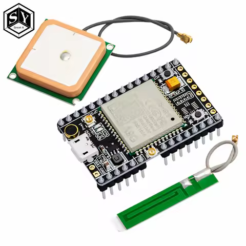 RCmall GPRS GSM A9G Pudding/ GPRS GSM+GPS BDS A9G Development Board SMS Voice Wireless for Smart Wat