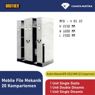 Jual Mobile File Brother Mekanik MFB-4 BS22 MNK (20 CPTS) di Malang
