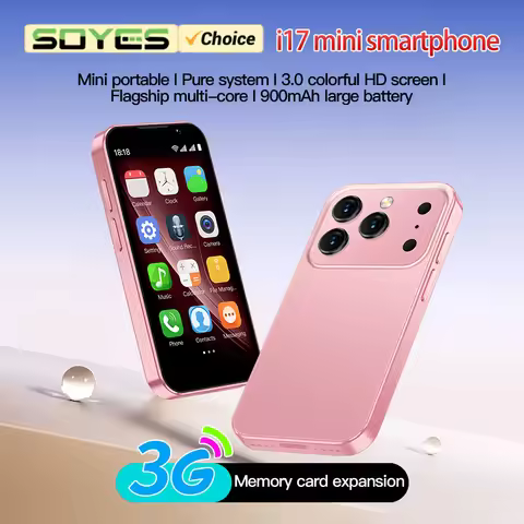 SOYES i17 Mini 3.0in Smartphone Android 2GB RAM 16GB ROM Dual SIM Standby Face Unlocked Social Media