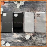 Sharp Aquos Sense 4/ Sense 5G/ Sense 4 Lite/ Sense4 Basic/ Sense 6 (SH-52B) case, black plastic and 