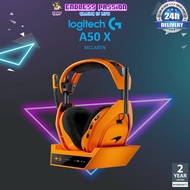 Logitech G Astro A50 X LIGHTSPEED Wireless Gaming Headset + Base Station - MCLAREN Racing Edition