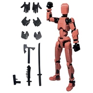 WEIHUIMEI Dummy 13 โมเดลตุ๊กตาตัวต่อฟิกเกอร์ 13ขยับข้อต่อได้ 360องศา. ของเล่น3D DIY ของขวัญของนักเรี