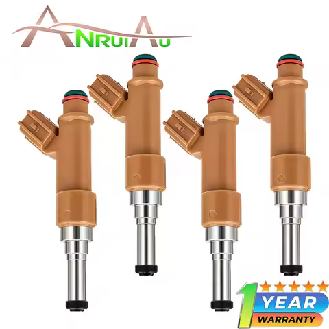 4PCS New Fuel Injector For Toyota Corolla 2009-15 1.8L 2ZR-FE Matrix 23250-0T020 ANRUIAU