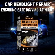 [sunriselet.sg] Headlight Restoration Kit with Sandpaper Polishing Cleaner Auto Head Lamp Repair