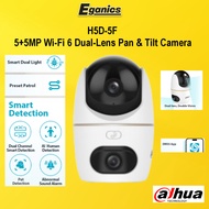 Dahua H5D-5F/H3D-3F 10MP/6MP 5+5MP WiFi 6 Dual Lens Pan Tilt CCTV IP Camera | Kamera Keselamatan Rum