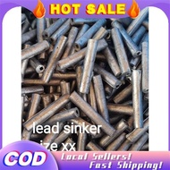 【COD/READY】 lead sinker(tingga)per-kilo