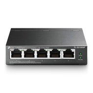 TP-Link TL-SG1005P, 5 Port Gigabit PoE Switch, 4 PoE+ Ports @65W, Desktop, Plug & Play, Sturdy Metal