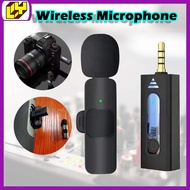 K35 Wireless Lavalier Microphone 3.5mm Portable Audio Video Recording Mini Mic for Speaker Camera Om