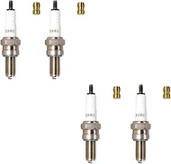 4 PCS TORCH B9RC Spark Plug Replace for NGK CR9E/6263,for Bosch 0242068500 UR08CC UR2CC, for Champio