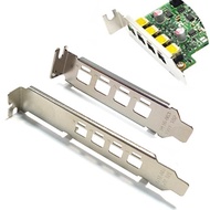 Low Profile Full High Bracket 8cm 12cm Mini DP I/O IO Shield Back Plate for NVIDIA Quadro K1200 NVS5