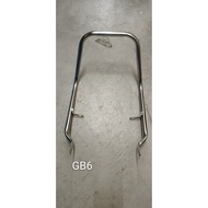 RESTORE HONDA GB6 L BAR/HANDLE REAR SEAT-HONDA FAME/GB6-CHROME-OEM