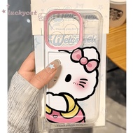 IPhone 16 15 14 13 12 11 Pro Max X XR XS Max 7 8 Plus SE2020 Phone Case Cute Need To Hug KT Cat Clea