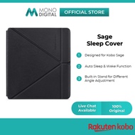 Rakuten Kobo Sage eReader SleepCover - Black/Light Green