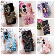 Clear Cover Honor X7B Case Cute Fashion Butterfly Funny Cool Painted Casing CLK-LX1 CLK-LX2 CLK-LX3