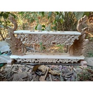 Heirloom jagrak content 5 twin dragons remplang teak wood flower jagrak large sangga 2 dragons 3d KF