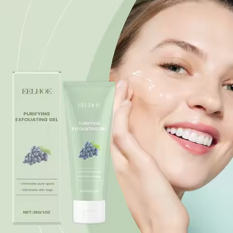 EELHOE Purifying Exfoliating Gel Brightening Face Cleaning Products Enhanced Skin Elasticity Moistur