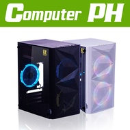 YGT M7 Mesh  mATX PC Case Black/White