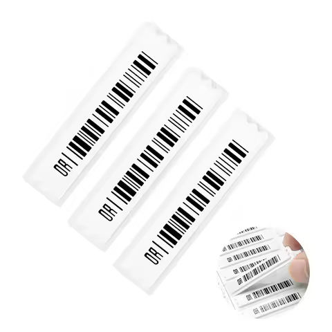 1080pcs Security Stickers, EAS Systems AM 58kHz DR Anti Theft Tag, Disposable Soft Label for Retail