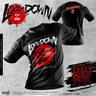 KENANGAN COVID19 - TSHIRT LOCKDOWN COVID19 \ MICROFIBER JERSY \ MEN TSHIRT \ SOLID TEES \ T-SHIRT