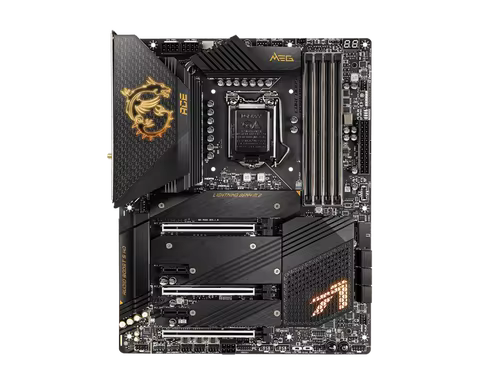 MSI Intel Z590 Motherboard MEG Z590 ACE Motherboard LGA 1200 DDR4 128GB M.2 support i9-11900 11700F 