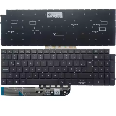 New Latin Keyboard For DELL Latitude 3520 3511 3515 Inspiron 15 5510 5515 7510 16 Plus 7610 LA Black