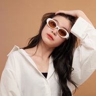 時尚必備Y2K墨鏡 │ Friday-白色