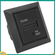 【xkky】 Digital Display Hour Meter High Accuracy Timer 50/60HZ  HM‑1R 100‑240V