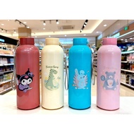 800ml Character Plastic Children's Drinking Bottle Kuromi Forest Story Drinking Bottle Kids Bottle