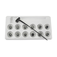7 Star Needle & Plum Blossom Dermal Hammer Plastic Plum Hammer Seven Star Needle Set (1BOX (12PCS))