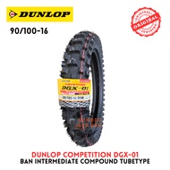 DUNLOP DGX-01 90/100-16 Ring 16 90/100 Trail Motorcycle Tires Hoe Tires Coarse Yeast Non Tubeless Tu