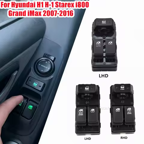 For Hyundai H1 H-1 Starex i800 Grand iMax 2007-2016 Electric Power Window Control Lifter Switch Butt