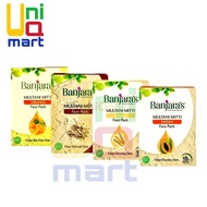 BANJARAS FACE PACK MULTANI MITTI,MULTANIMITTI&SANDAL,MULTANIMITTI&ORANGE AND MULTANI MITTI PAPAYA