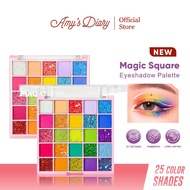 AMY'S DIARY Eyeshadow Palette Magic Colors By MGL 25 Colors - Glitter & Matte Pigmented Long Lasting