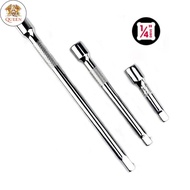 QC 1Pc 50/100/150mm Long Extension Bar 1/4 Drive Ratchet Socket Extender Hand Tools