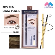 ดินสอเขียนคิ้ว บราวอิท โปรสลิมบราวเพนซิล 0.06 กรัม Browit By Nongchat Pro Slim Brow Pencil 0.06 g