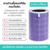 (มี RFID)Xiaomi Mi Air Purifier Filter ไส้กรองเครื่องฟอกอากาศ รุ่น 1/2/2S/3/3C/3H/Pro ไส้กรองอากา