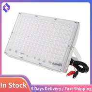 Alligator Clip Included 12V-85V Outdoor LED Flood Light 200W Equivalent IP65 Waterproof Emergency Li