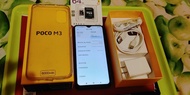 POCO M3 6000mah 128G(64G sd) no issue with box and accessories