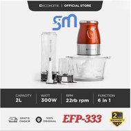 ECOHOME 6 in 1 Food Processor EFP-333 Chopper Blender Smoothies EFP333