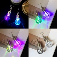 Funny Nightclub Disc Earrings Colorful Luminous Bulb Earrings Earrings