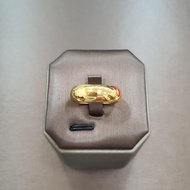 22k / 916 Gold Hollow Smooth Ring