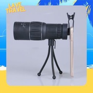 16x52高清高倍望遠鏡 (望遠鏡+萬能拍照夾+三腳架)