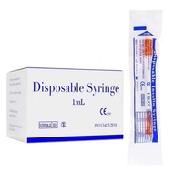 *READY STOCK* DISPOSABLE INSULIN SYRINGE 1ml | 6mm - STERILE PACK