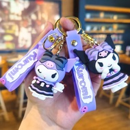 Cute Kuromi Keychain Kuromi Things 鑰匙扣 可愛 鎖匙圈 閨蜜鑰匙扣 Kuromi Accessories Gift for Girl Gift for Sister