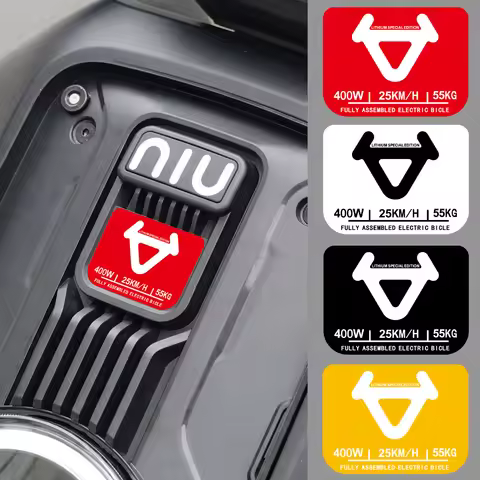 Reflective Motorcycle Sticker Scooter Vinyl Decal for NIU N1S Accessories NGT N1 M1 U1 M+ NG US U+ U