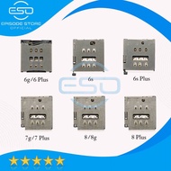 6g card reading connector 6 Plus/ 6s/ 6s Plus/ 7g/ 7 Plus/ 8g/ 8 Plus new single sim adapter