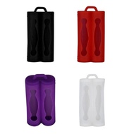 moon3 Battery Silicone Protector 2 Slots Silicone Sleeve Storage Bag Battery Holder for 18650 Battery