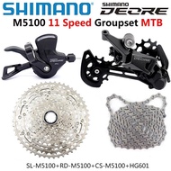 SHIMANO DEORE M5100 11 Speed Groupset MTB Mountain Bike Dearilleurs Contains Shift Lever Rear Dearil